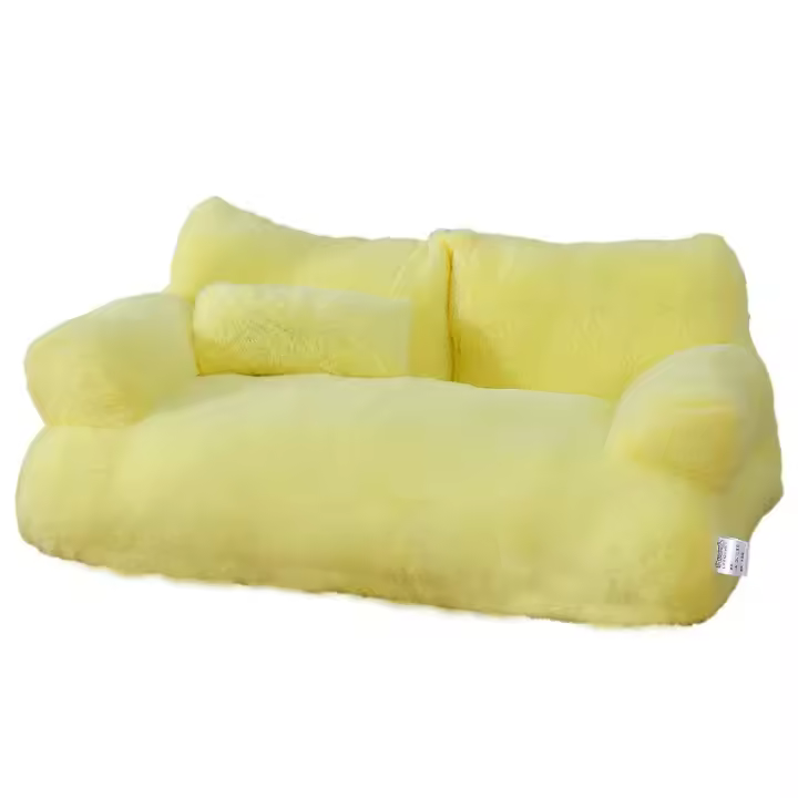 Cama de Lujo para Gatos, Sofá Cálido para Invierno, para Mascotas Pequeñas y Medianas - 1
