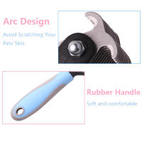 Cepillo removedor de pelo para mascotas, peine para gatos, pelo largo y corto, cuidado de mascotas, accesorios para perros - details 2