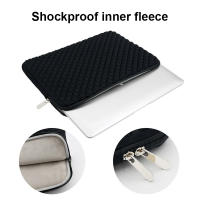 Bolsa negra para ordenador portátil de 11, 12, 14, 15 y 15,6 pulgadas, funda impermeable para Macbook Air Pro 13, funda a prueba de golpes para ordenador portátil - details 0