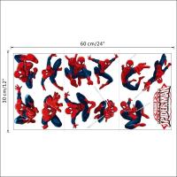 Pegatinas de Spiderman 3D Arte Mural de Película Animada para Habitación de Niños - details 5