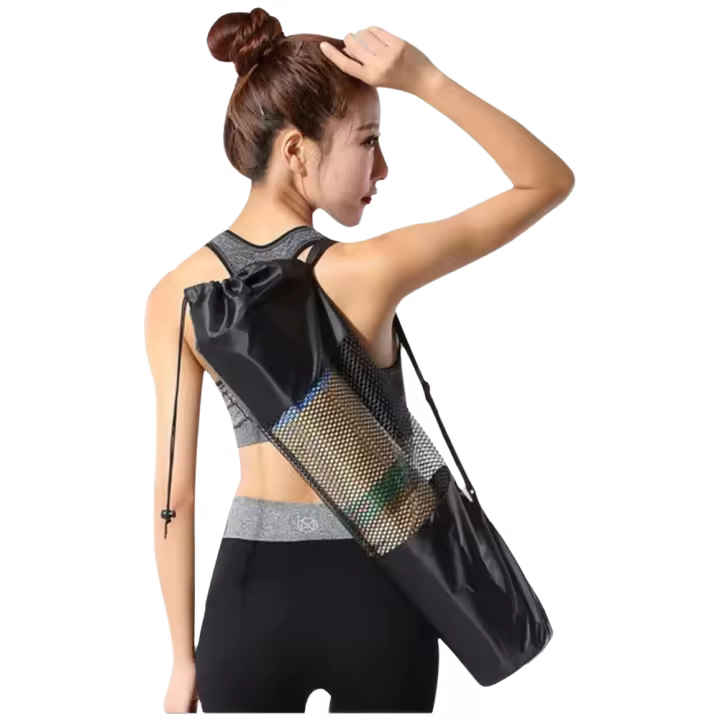Esterilla de Yoga para gimnasio en casa, colchoneta para ejercicios, estiramiento, Abs, meditación, Pilates, bolsa para hacer ejercicio - 1