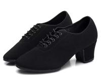 Zapatillas de ballet para mujer y niña, lona elástica para adultos y adolescentes - details 2