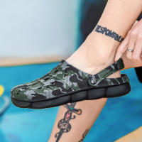 Sandalias informales de verano para hombre, zuecos de camuflaje EVA para jardín, zapatos de playa con memoria suave, zapatillas de agua para playa, gran oferta - details 14