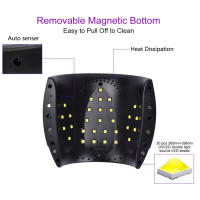 Lámpara LED UV para manicura de pies, secador profesional portátil, esmalte de Gel de curado, herramientas de arte de uñas, 48W - details 1