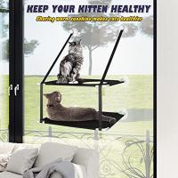 Percho de Ventana para Gato ATUBAN Hamaca Estable para 55 LBS Dispensación Fácil - details 3