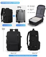 Mochila Impermeable con USB Para Hombre y Mujer, Bolsa De Deporte Para Ordenador De 17 Pulgadas, Antirrobo, Bolso Escolar Para Estudiante - details 23