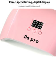 Lámpara de Secado de Gel Trapezoidal Profesional 9SPro Herramienta de Manicura con 24 Perlas LED para Fototerapia de Uñas - details 2
