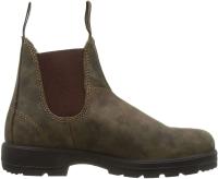 Zapatos de pareja formales de cuero Oxford sin cordones, botas clásicas para hombre, botas vintage casuales negras - details 14