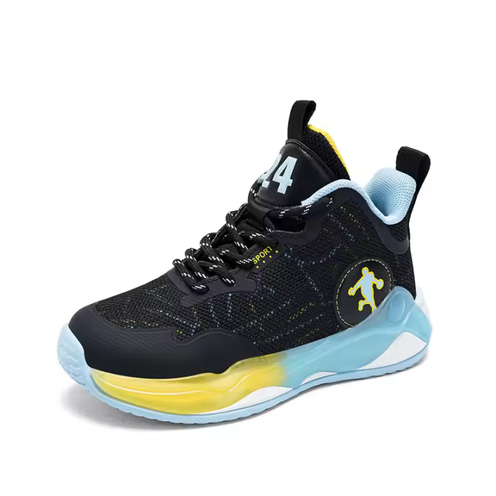 Nuevos zapatos de baloncesto para niños, zapatillas deportivas con plataforma al aire libre, ideales para clases de baloncesto, estudiantes - 1