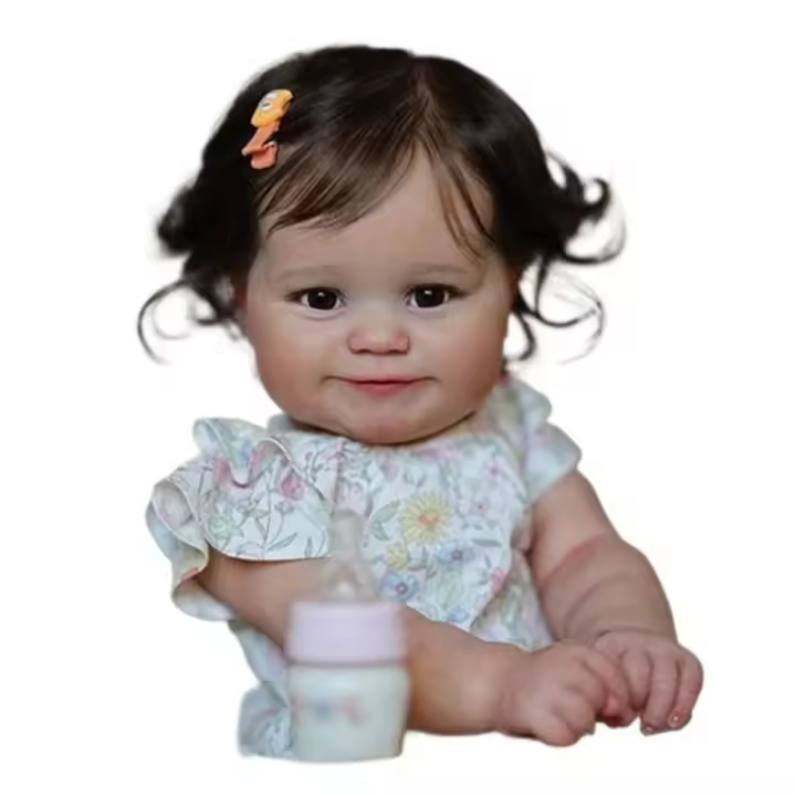Muñeca De Bebé Reborn Realista De 50 CM Con Piel Pintada En 3D - 1