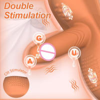 Vibrador Dildo para Mujeres 10 Modos Vibrantes, Control Remoto, Estimulador Doble para Clít y Punto G Juegos de Sexo para Adultos para Hombres y Mujeres - details 2