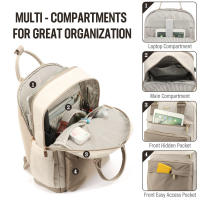Nueva mochila para niñas, bolsa para portátil de gran capacidad a la moda, mochila de viaje portátil, mochila escolar - details 1