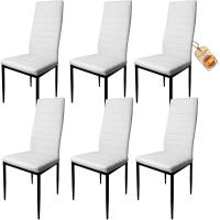 Pack de 2 Sillas de Comedor Tapizadas - Sillas Cocina Tapizadas - Pack Sillas Comedor (Blanco, 2) - details 26