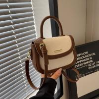 2025 nuevo color contrastante bolsa de las mujeres versátil pequeño bolso cuadrado de moda y simple hombro mensajero nuevo viajero bolsa de las mujeres - details 1