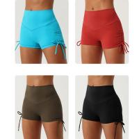 Pantalones Cortos de Yoga con Cordón Encaje Secado Rápido, Transpirables, Forma de Cadera en V - details 1