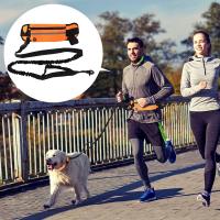 Correa Para Running Con Mochila Zipper Y Reflejos Nocturnos Multifuncional Para Perros Correa De Camuflaje Para Actividades Al Aire Libre - details 7