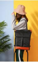 Mochila impermeable para ordenador portátil, de gran capacidad bolso de hombro, bolso de viaje portátil para mujer, Color de contraste - details 21