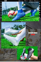 Zapatos de fútbol transpirables de caña alta con interior y exterior de suelo plano antideslizante - details 2