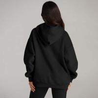Sudadera con capucha de gran tamaño para mujer, jersey de moda de otoño, sudadera con capucha de gran tamaño, sudadera gruesa con capucha - details 8