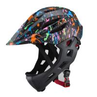 Cascos para niños ajustable transpirable rodillo equilibrio Bbike casco deportivo LED bicicleta montar Scooter casco completo para niños - details 0