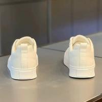 Zapatos De Tablero Transpirables Para Hombres, Pequeños Zapatos Blancos Casuales - details 11