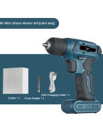 Taladro de pistola pequeño de mano recargable de litio, destornillador eléctrico multifuncional para el hogar, 8V - details 5