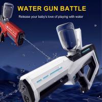 Potente Pistola de Agua Eléctrica, Pistola de Agua Automática para Adultos y Niños, Alcance 8-10 Metros, Gran Capacidad de Almacenamiento, Impermeable, Juguetes de Verano para Piscina/Playa - details 2