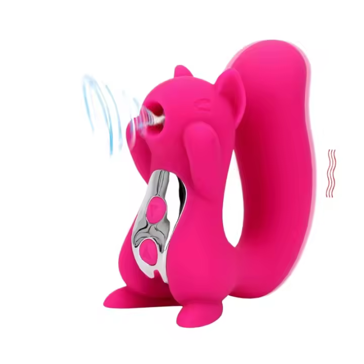 Juguetes sexuales, masturbación femenina adulta, chupando ardilla vibrador, ardilla femenina vibrador, chupando masturbación vibrador - 1