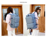 Mochila de viaje para mujeres Mochila deportiva de fitness para gimnasio Bolsa grande para fines de semana Mochila de transporte Mochila impermeable para deportes al aire libre - details 14
