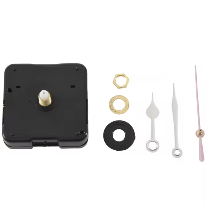 Mecanismo de relojería con 3 juegos de punteros 3 punteros negro + rojo DIY NUEVO - 1