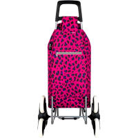 Carro de la Compra Plegable para Subir Escaleras con Ruedas, Carrito del Mercado de 6 Ruedas, Bolsa Impermeable de 44L litros - details 0