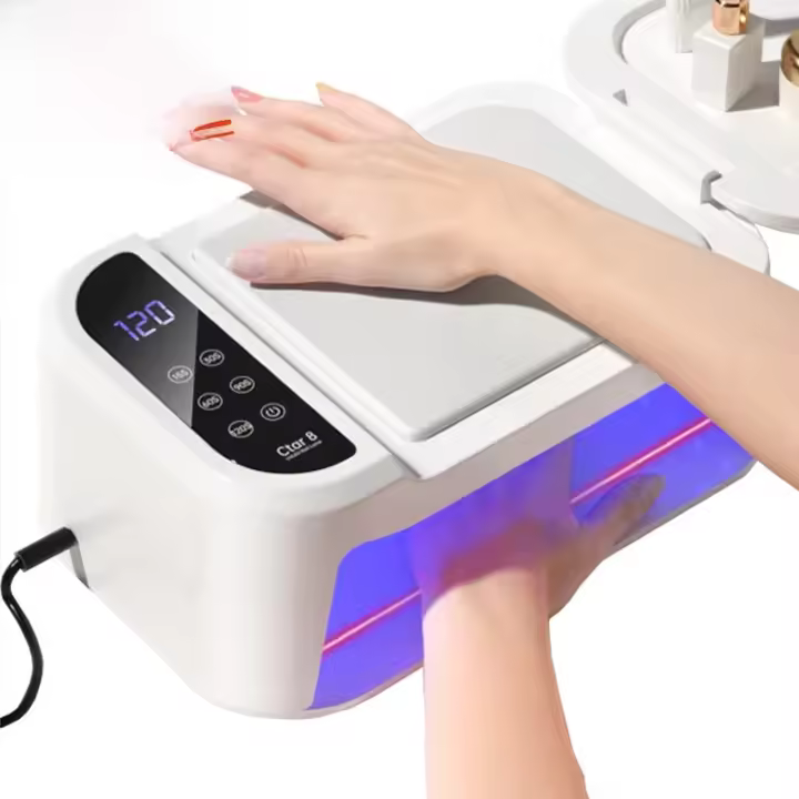 Secado de Manicura de Alta Potencia de 300W con Almohada de Mano Lámpara LED UV Profesional para Esmalte de Uñas Herramientas y Equipo de Manicura de Belleza - 1