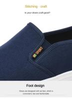 Zapatos de lona para hombre, calzado deportivo informal, cómodos zapatos de tabla para hombre, nuevos zapatos deportivos negros - details 4