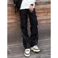 Pantalones de carga de estilo americano cremallera diseño de tendencia pantalones de carga máquina al aire libre trekking pantal - details 5