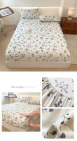 Bonenjoy-sábana ajustable de estilo Floral, ropa de cama suave, transpirable, protectores de colchón, fundas de cama para el hogar (sin funda de almohada) - details 2