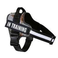 Arnés reflectante perro, chaleco ustable transpirable con parche de identificación, suministros para caminar al aire libre - details 14