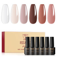 ROSALIND-Kit de esmalte de Gel para uñas, semipermanente UV Led, serie rosa, 7ml - details 17