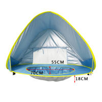 Tienda de juegos acuáticos para bebés, sombrilla, protección UV, piscina solar para niños - details 4