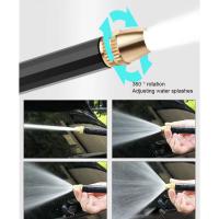 Pistola De Agua Portátil Para Limpieza De Coche Y Riego Del Jardín Con Nozzle De Espuma Y Conector Rápido Variedad De Patrones De Roce - details 2