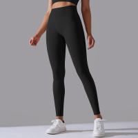 Pantalones de yoga sin costuras para mujer, ropa deportiva Fiess, leggings de cintura alta, pantalones de ejercicio para correr, 11 colores - details 10