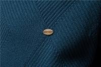 Cardigan de Algodón con Cremallera Color Sólido para Hombres en Invierno Abrigo de Moda Básico - details 10