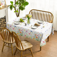Mantel de Césped Silvestre Cubierta de Mesa para Hogar Verano Primavera - details 1