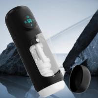 Máquina de mamada realista para hombres, masturbadores telescópicos, vibradores automáticos masculinos, juguete sexual para adultos, Copa - details 7