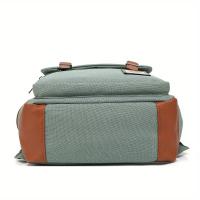 Mochila de estudiante Mochila de viaje Mochila casual al aire libre para hombres y mujeres Bolsa de computadora Bolsa de hombro Mochila multiusos con decoración de cinturón - details 14