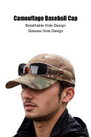 Nueva gorra de béisbol de camuflaje para hombre, sombrero protector solar transpirable, deportes al aire libre, caza, senderismo, Camping, playa, gorra de pesca para sol - details 1
