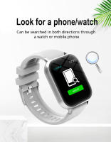 La pantalla de visualización del reloj inteligente G10 240*284 se puede personalizar. La esfera del reloj admite varios programas de chat - details 6