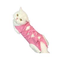 Traje de recuperación de cirugía de gato transpirable, Onesies femeninos, castración de gatito, ropa de recuperación de heridas abdominales, trajes - details 0