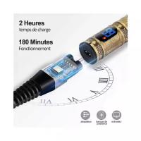 Máquina de Afeitar Eléctrica Recargable para Hombre, Cortadora de Pelo para Barba y Cabello, Barbero, maquinilla de afeitar, recortadora de barba. Envío desde España. - details 1