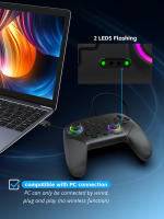 Mando inalámbrico para Switch OLED/Lite Pro, mando a distancia con batería de 1000Mah, función Turbo programable, Joystick - details 8