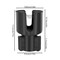 Expansor de soporte de taza para coche, resistente, antivibración, soporte de taza de agua para vaso de viaje y taza de café - details 3